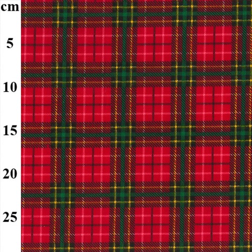 Christmas poly cotton fabric - christmas,