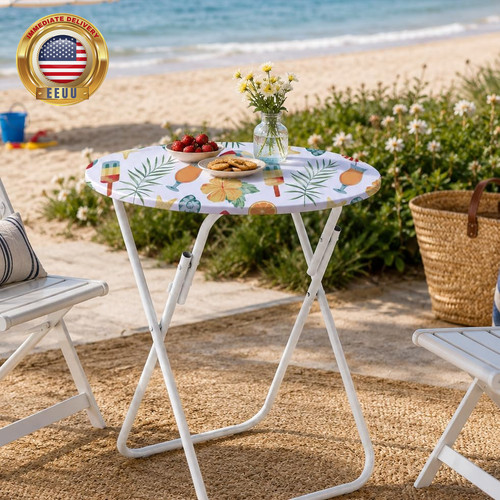 Small round fitted tablecloth - small,