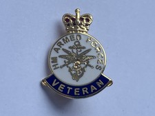 Armed Forces Veteran Enamel