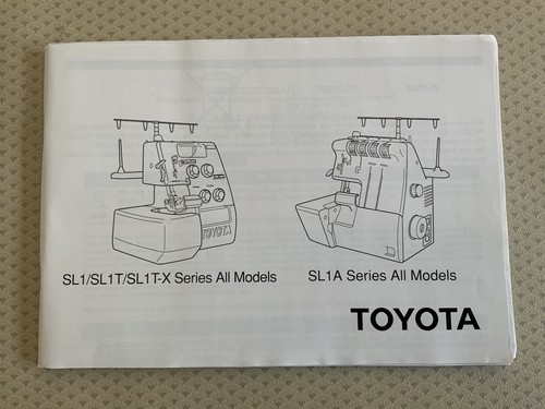 Toyota overlocker manual - toyota, in