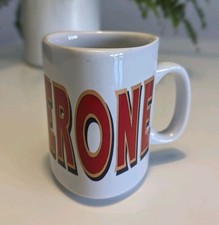 Toblerone Triangular Cup/Mug. Retro Vintage Chocolate & Confectionery Mug
