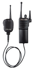 Police radio set plastic - radio,