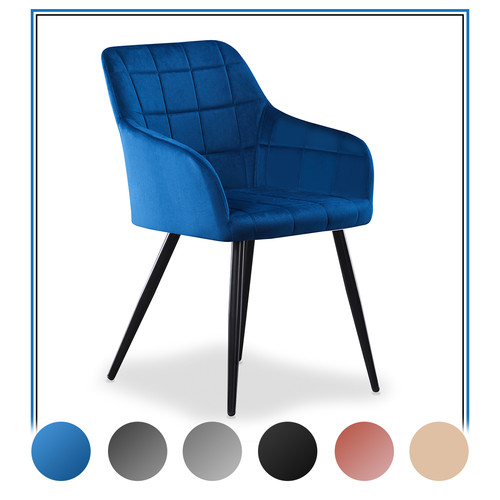 Velvet dining chair - velvet, |
