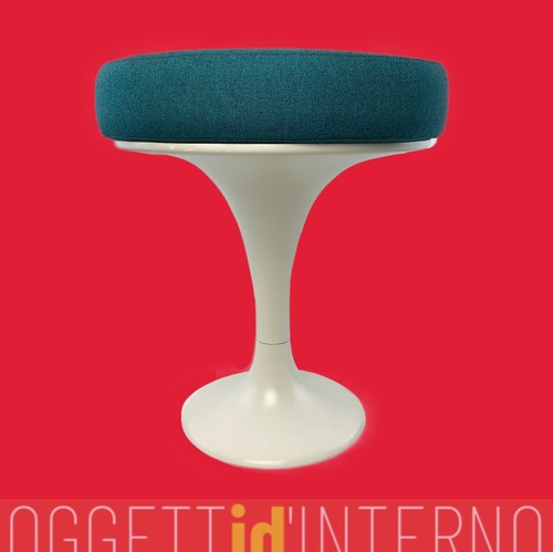 Pouff chair vintage - vintage, 70s