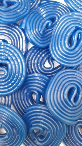 Blue raspberry disco wheels - blue,