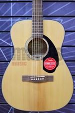 Fender CC-60S Acoustic Guitar, Natural, Walnut