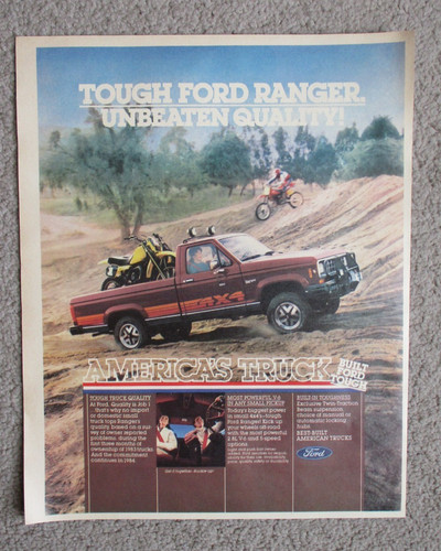 1984 ford ranger pickup truck - ford,