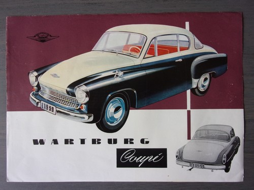 Wartburg touring coupe orig - wartburg,
