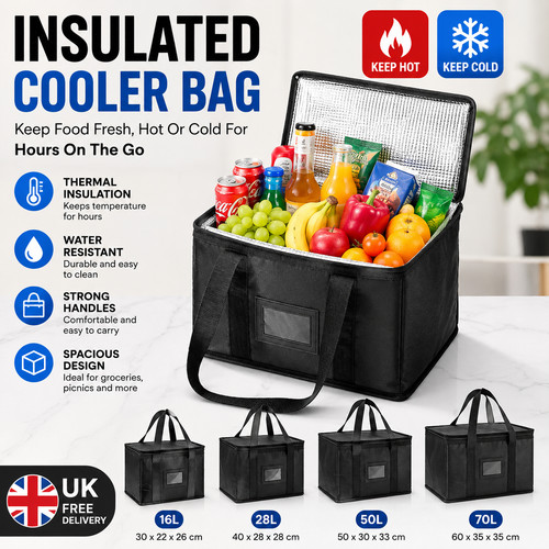 Large food delivery insulated - delivery,