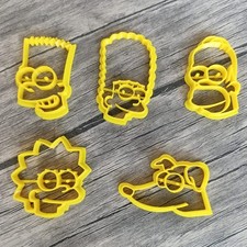 The Simpsons Cookie Cutter Set