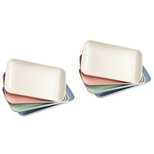 8 Pcs Rectangular Salad Plates
