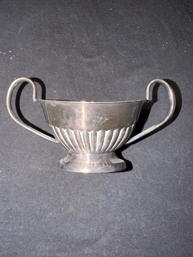 Vintage silver plated double - vintage,
