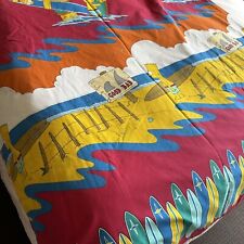 Vintage The Simpsons Single Quilt Cover 2000 Surfing Bart No Pillow Case EUC