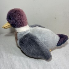 Vintage TY Beanies Collection Jake The Mallard Duck Soft Plush Bean Toy 11”