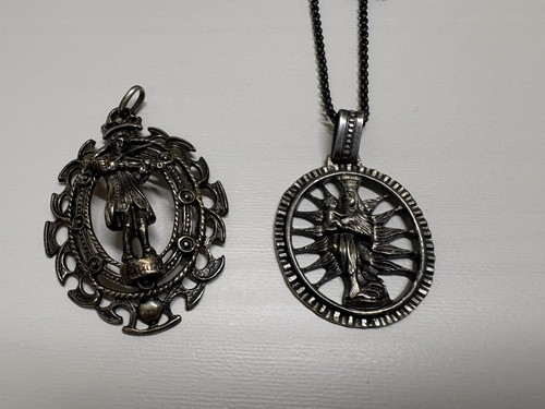 Rare vintage silver - 2x,