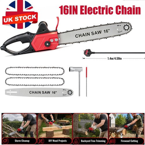 Chainsaw corded electric - 16",