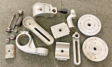 JOB LOT  USED MYFORD ML8 WOOD WORKING LATHE SPARES AND ATTACHMENTS MYFORD ML8