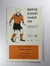 Berwick Rangers v Alloa