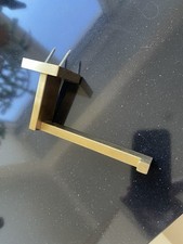 Brushed brass effect toilet - brass,