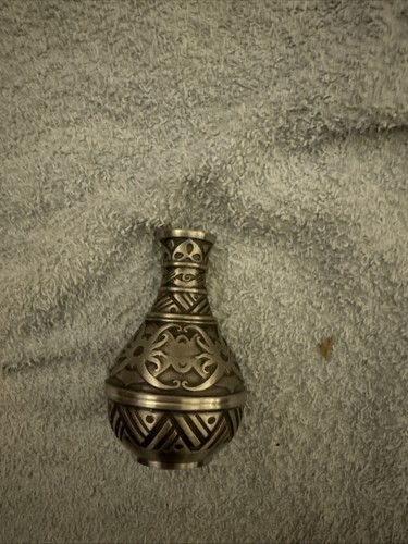 Small decorative pewter vase - small,