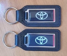 2 Toyota Keyrings  Metal