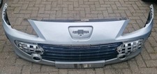 ❤❤ PEUGEOT 307 FACELIFT 2005-2008 FRONT BUMPER SILVER REPAIR RESPRAY 9653242477
