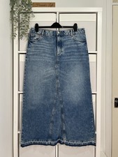 M&S Ladies Straight Denim Maxi