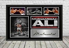 Muhammad ali signed photo - muhammad,