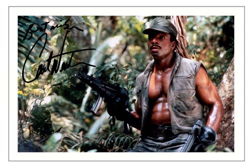 Carl weathers signed autograph - weathers,