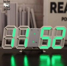 3D Digital Wall Clock
