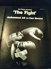 RARE BOXING PROGRAMME MUHAMMAD