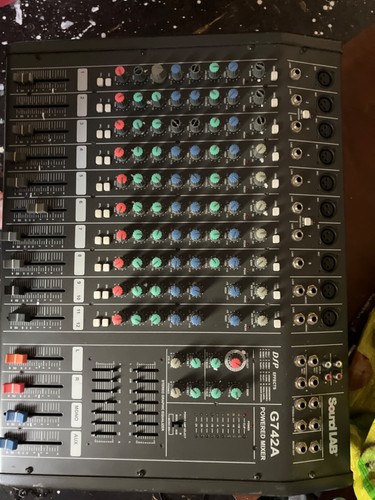 Soundlab g742a mixing desk - mixing,