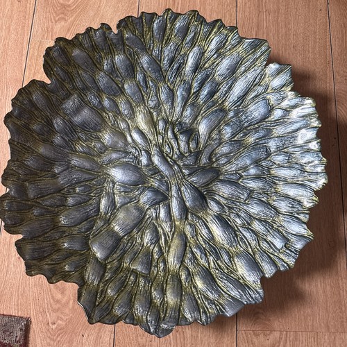 Art glass vintage gold - art,