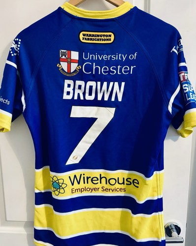 Match worn warrington wolves - match,