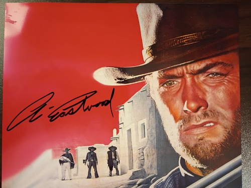 Clint eastwood westerns signed - eastwood,