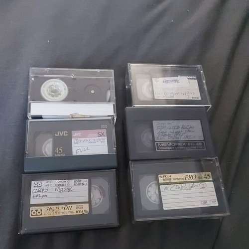 Used vhs recordable - 6,