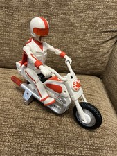 DISNEY TOY STOREY DUKE KABOOM REMOTE CONTROL STUNT BIKE( No Remote )