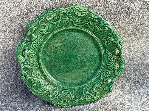 Antique green majolica - antique,