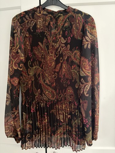 Women black paisley sheer - women’s,