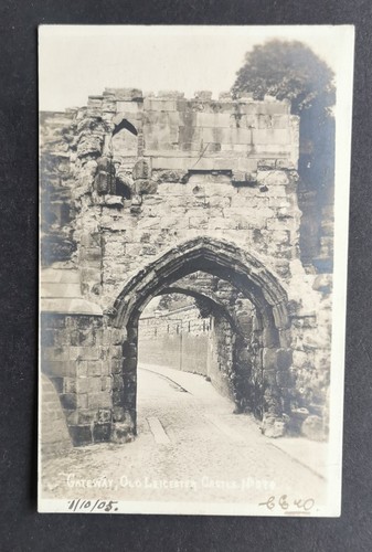Gateway old leicester castle - gateway,,