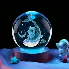 3D Laser Carved Crystal Ball