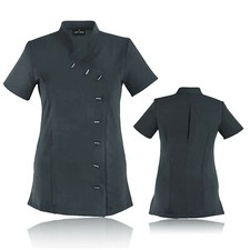 SPA BEAUTY TUNIC HAIRDRESSING NAIL SALON MASSAGE THERAPIST TUNIC UNIFORM NURSE