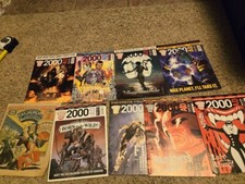 Lot of 9 2000AD comics Judge