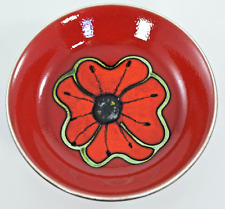 POOLE POTTERY POPPYFIELD PIN TRINKET DISH 12cm Diameter