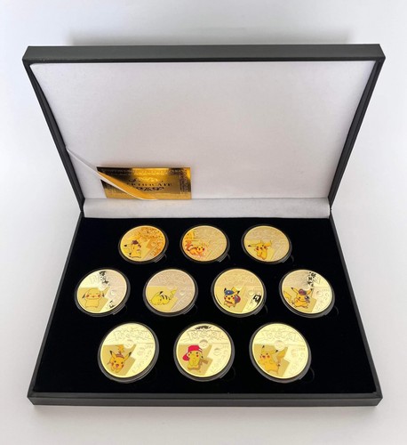 X10 pokemon pikachu - pikachu, gold