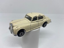 Matchbox White Rolls Royce Silver Cloud Circa 1960's Scale 1:69 Play Worn VP140