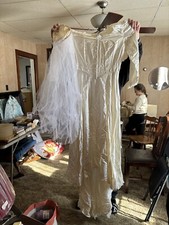 Handmade Satin Wedding Dress