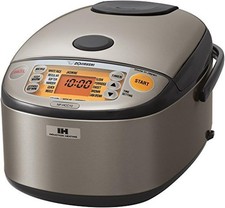 Zojirushi NP-HCC10XH Induction Heating System Rice Cooker and Warmer, 1 L