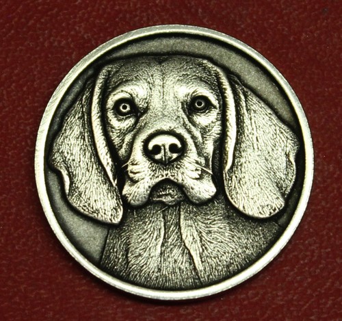 Hobo nickel beagle dog made - nickel,