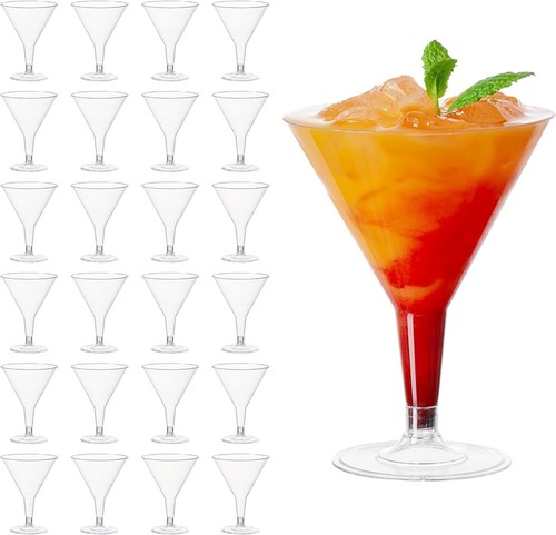 Reusable plastic martini - plastic,